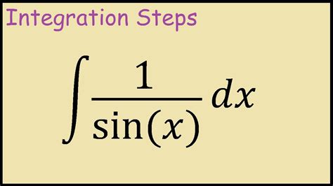 integrate - sin x